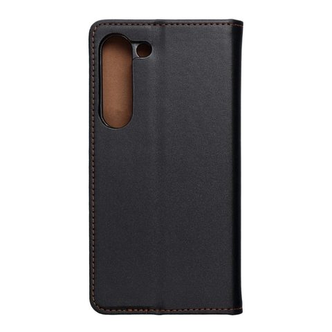 Pouzdro / obal na Samsung Galaxy S23 černé - knížkové Leather Forcell