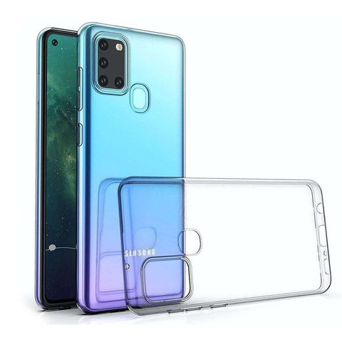 Obal / kryt na Samsung Galaxy A20S transparetní - Back Case Ultra Slim 0,5mm