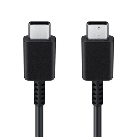 Eredeti adatkábel Samsung (Galaxy A70) USB C - USB type C fekete buborékcsomagolásban