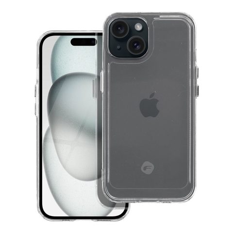 Obal / kryt na Apple iPhone 15 transparentní - FORCELL F-PROTECT