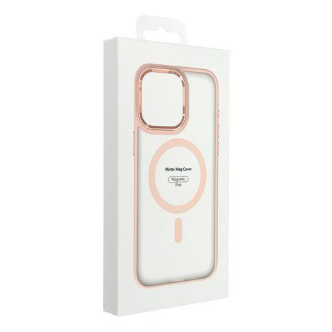 Obal / kryt na Apple iPhone 13 PRO růžový - Matte Mag Cover
