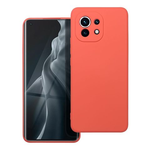 Fedél / borító Xiaomi Mi 11 rózsaszín - Forcell SILICONE LITE