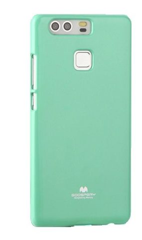 Fedél / borító Huawei P9 menta - Jelly Case Mercury