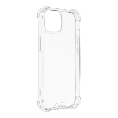 Obal / kryt na Apple iPhone 14 Transparentní - Jelly Roar case