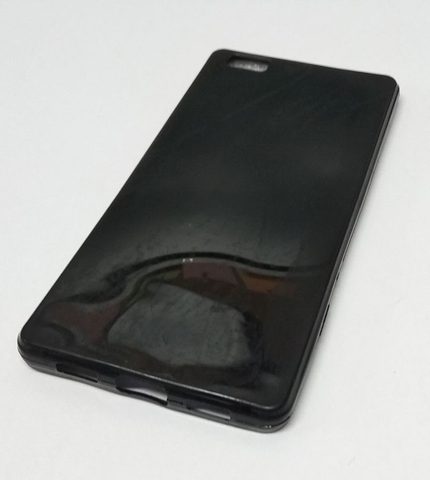 Obal / kryt na Huawei P8 Lite černý - Super slim TPU