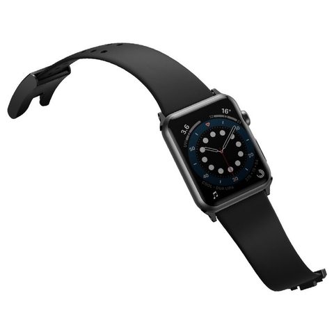 BASEUS Slip-Thru óraszalag Apple Watch Series 3/4/5/6/SE 38mm/40mm fekete LBWSE-01 Apple Watch Series 3/4/5/6/SE 38mm/40mm fekete LBWSE-01