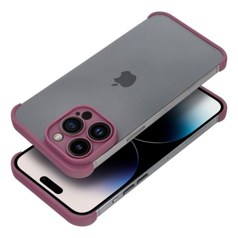 Obal / kryt na Apple iPhone 14 Pro Max fialové - MINI BUMPERS