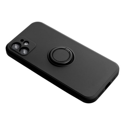 Fedél / borító Forcell SILICONE RING Case for XIAOMI Redmi NOTE 10 / 10S fekete