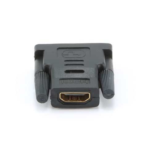 Redukčný kábel HDMI-DVI F/M, pozlátené kontakty, čierny