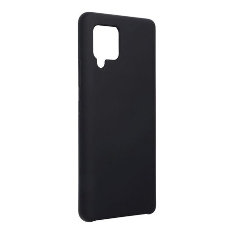 Obal / kryt pre Samsung Galaxy A42 5G čierny - Forcell Silikónové puzdro
