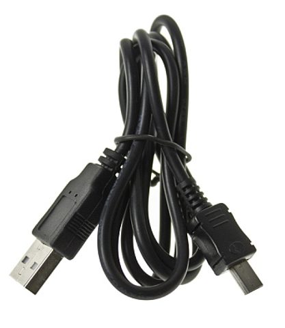 Nabíjací kábel Micro USB s predĺženým konektorom čierny