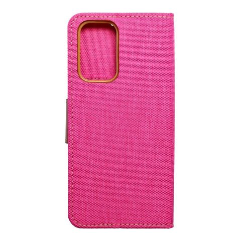 Puzdro / obal pre Samsung Galaxy A33 5G ružové - kniha CANVAS