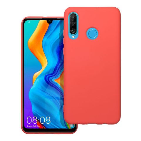 Obal / kryt na Huawei P30 Lite růžový - Forcell SILICONE LITE