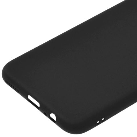Obal / kryt na Huawei P40 Lite E čierny - Matt TPU