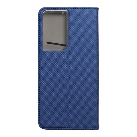 Puzdro / obal pre Samsung S21 Ultra modré - Smart Case Book