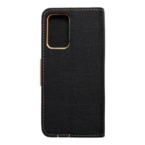 Pouzdro / obal na Samsung Galaxy A52 5G / A52 LTE / A52S černé - knížkové Canvas Book case