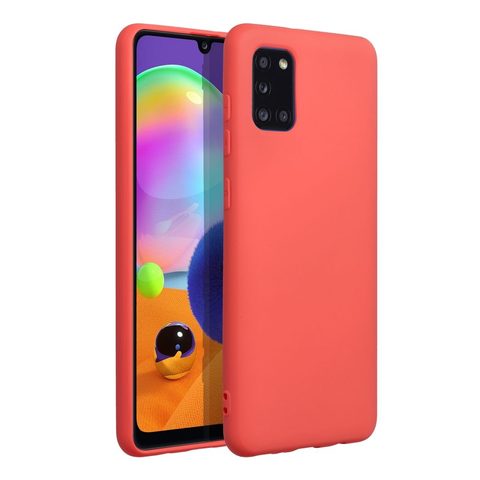 Obal / kryt pre Samsung Galaxy A31 ružový - Forcell SILICONE LITE