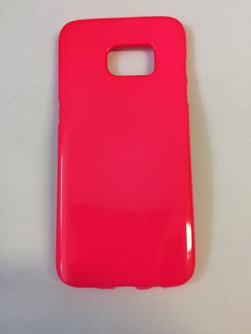 Obal / kryt na Samsung Galaxy S7 Edge růžový - Jelly Case Flash