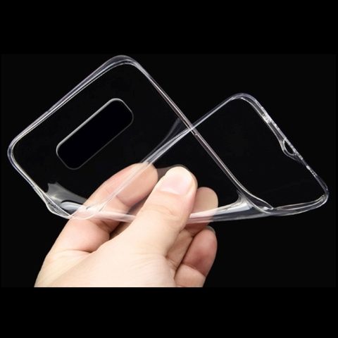 Obal / kryt pre Huawei P40 Lite E Transparent