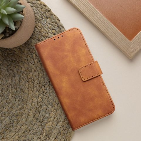 Pouzdro / obal na Xiaomi Redmi Note 10 Pro / Redmi Note 10 Pro Max hnědé - knížkové Forcell Tender