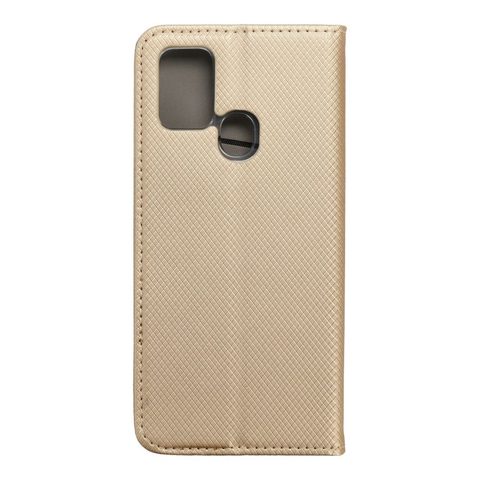 Pouzdro / Obal na Samsung A21s zlaté - Smart Case Book