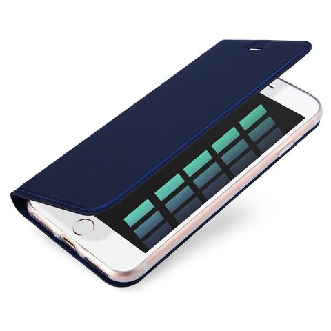 Pouzdro / obal na Samsung Galaxy A55 modré knížkové - DUX DUCIS Skin Pro