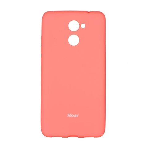 Fedél / borító a Huawei Y7 rózsaszín - Roar színes zselés tokhoz