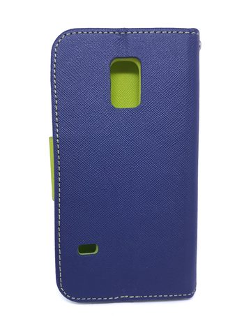 Puzdro / obal pre Samsung Galaxy S5 modré - kniha Fancy Diary