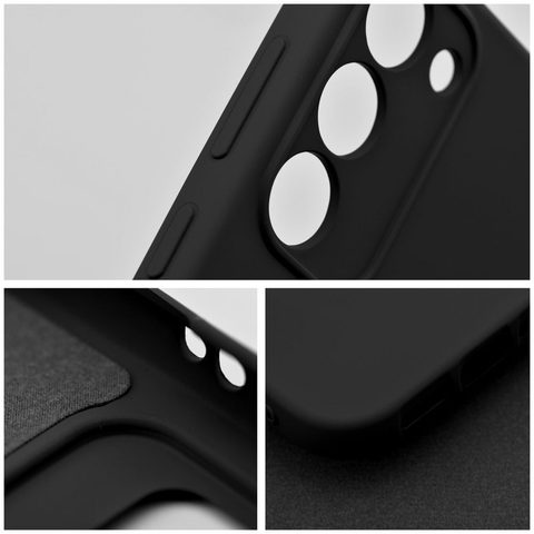 Fedél / borító Xiaomi Mi 11 fekete - Forcell SILICONE LITE