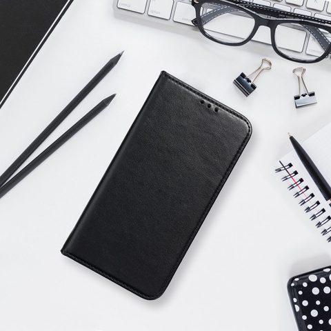 Pouzdro / obal na Samsung Galaxy A55 černé - knížkové Smart Magneto book