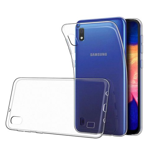 Fedél / borító Samsung Galaxy A10 átlátszó - hátlap Ultra Slim 0,5 mm-es tokhoz