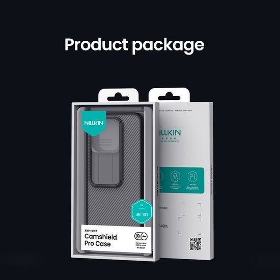 Obal / kryt na Xiaomi 15T průhledný - Nillkin CamShield PRO