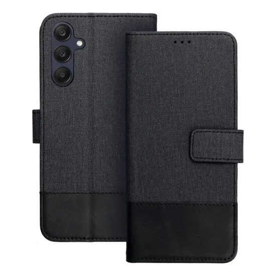 Pouzdro / obal na Samsung Galaxy A25 5G černé - knížkové GOMMA
