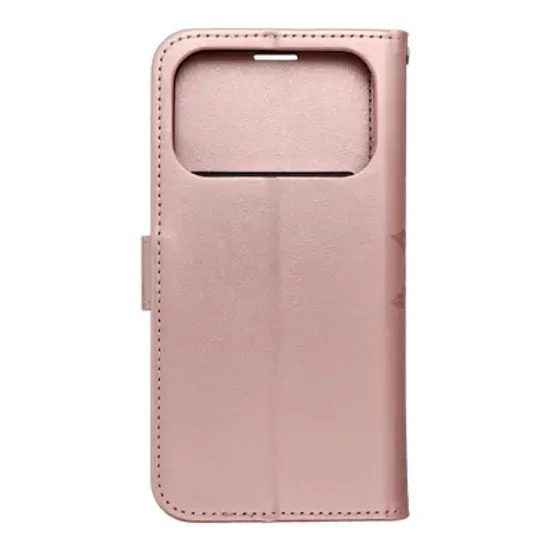 Pouzdro / obal na Apple iPhone 17 Pro růžové - knížkové Mezzo