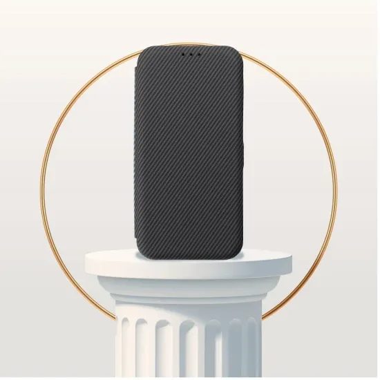 Pouzdro / obal na Motorola G35 šedý - knížkové FOLIO Side