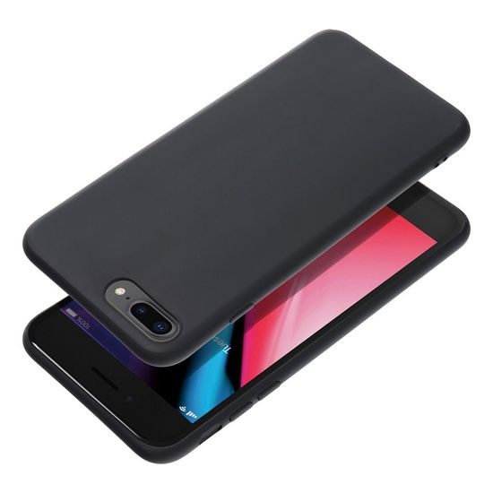 Obal / kryt na Apple iPhone 7 Plus / 8 Plus čierne - Matt Case