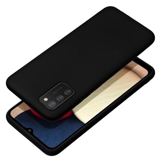 Obal / kryt pre Samsung Galaxy A02s čierny - Forcell Soft