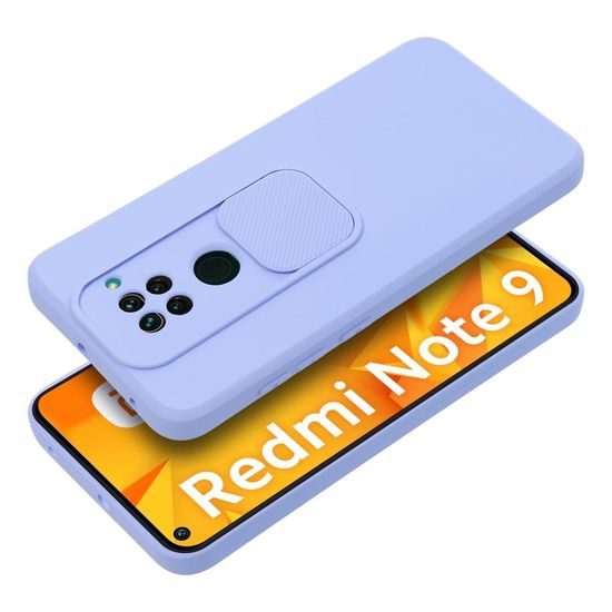 Obal / kryt na XIAOMI Redmi NOTE 9 levandule - SLIDE Case