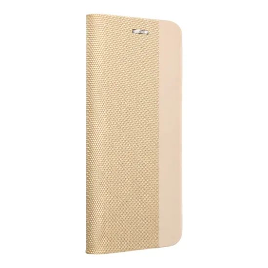 Pouzdro / obal na Samsung Galaxy A37 5G zlaté - knížkové SENSITIVE Book