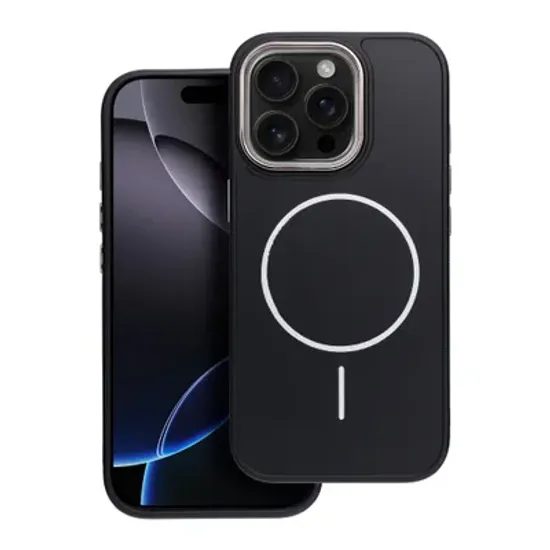 Obal / kryt na Apple iPhone 17 černý - FRAME MagCover