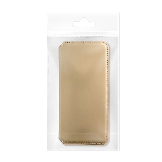 Pouzdro / obal na Samsung Galaxy S24 zlaté - knížkové Dual Pocket