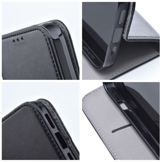 Pouzdro / obal na Apple iPhone 14 Plus černé - knížkové Smart Magneto
