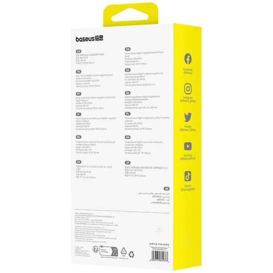 Teleskopický magnetický stojan na telefon MagSafe Baseus