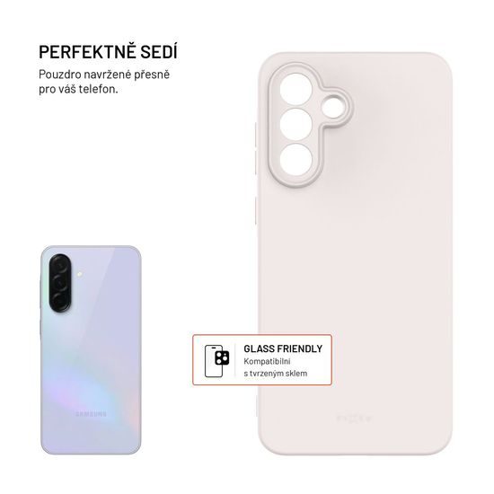 Obal / kryt na Samsung Galaxy A56 5G šedý - Fixed ReSTORY