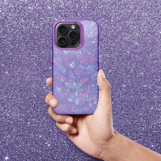 Obal / kryt na Apple iPhone 16e fialový - Tutti Frutti