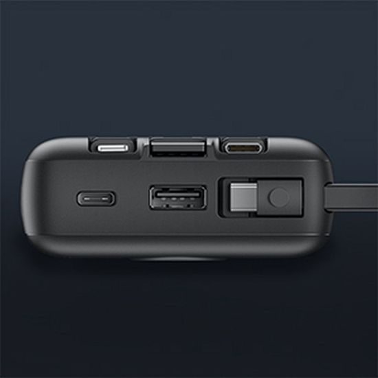 Powerbanka C20 20 000mAh (Micro + Typ C + Lightning) černá - VEGER