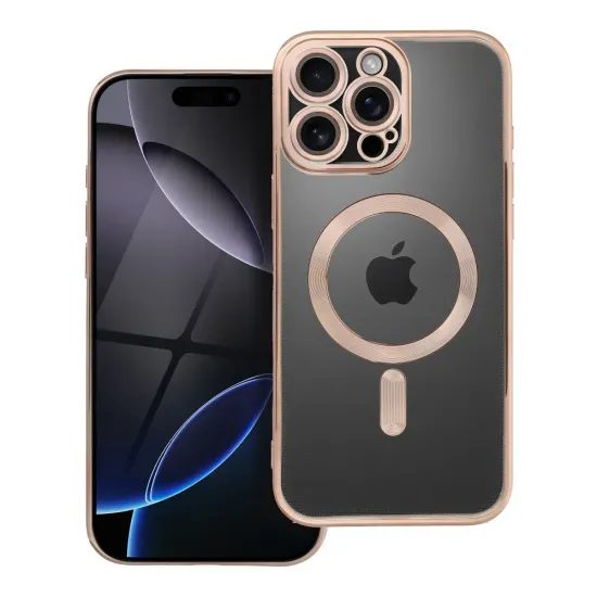 Obal / kryt na Apple iPhone 16 Pro Max hnědý - MAG COVER