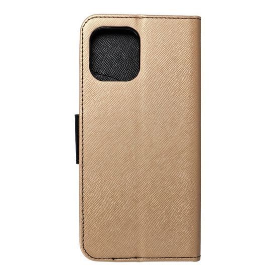 Puzdro / obal pre Apple iPhone 12 Pro Max zlaté - kniha Fancy Book