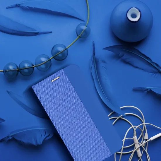 Pouzdro / obal na Xiaomi Redmi A5 modré - knížkové Sensitive book