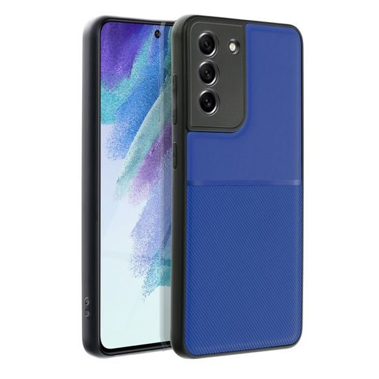 Obal / kryt pre Samsung Galaxy S21 FE modrý Forcell NOBLE